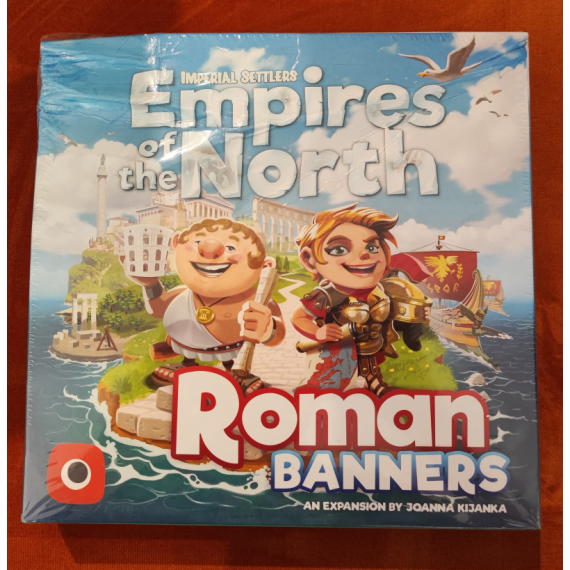 Imperial Settlers: Empires of the North – Roman Banners- Damaged