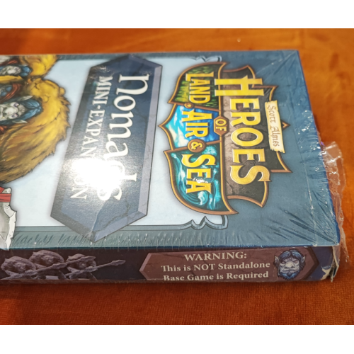 Heroes of Land, Air & Sea: Heroes of Land, Air & Sea: Nomads Mini-Expansion- Damaged