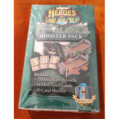 Heroes of Land, Air & Sea: Pestilence Booster Pack- Damaged Heroes of Land, Air & Sea: Pestilence Booster Pack- Damaged
