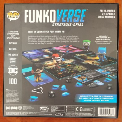 Funkoverse Strategy Game: DC Comics 100 - GER Funkoverse Strategy Game: DC Comics 100 - GER