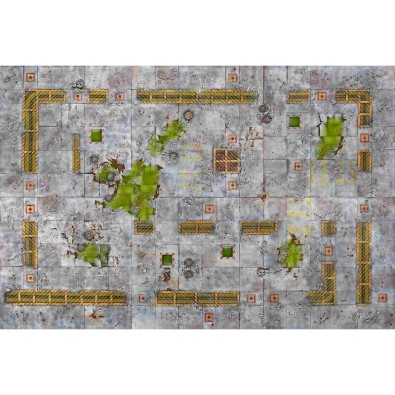 Gaming Mat - Industrial Grounds (111x76cm) Gaming Mat - Industrial Grounds (111x76cm)