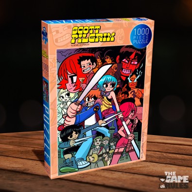 Scott Pilgrim #4 Colorful Collage - Παζλ - 1000pc