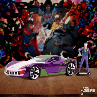 Joker 2009 Chevy Corvette Stingray 1:24 Joker 2009 Chevy Corvette Stingray 1:24