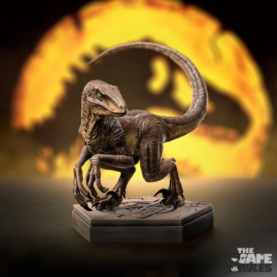 Jurassic Park Icons - Velociraptor C Statue Jurassic Park Icons - Velociraptor C Statue