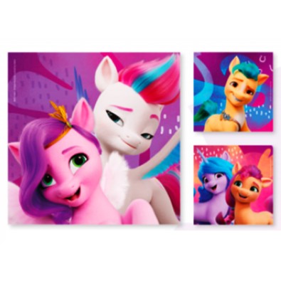 My Little Pony Movie - Παιδικό Παζλ - 3x49pc