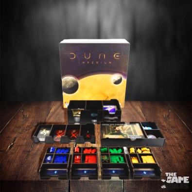 Kraken Wargames Black Organizer - Dune Imperium Kraken Wargames Black Organizer - Dune Imperium