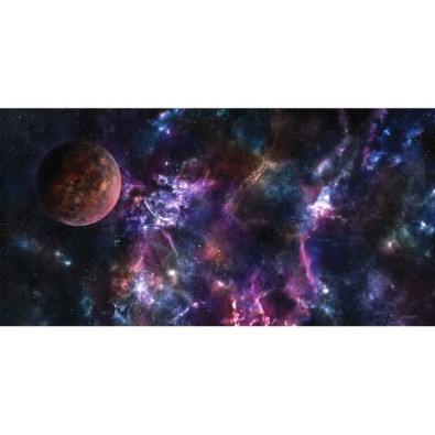 Kraken Wargames Gaming Mat: Space Sector 6 (183x92cm)