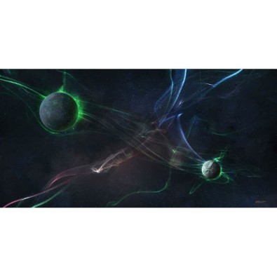 Kraken Wargames Gaming Mat: Space Sector 7 (183x92cm)