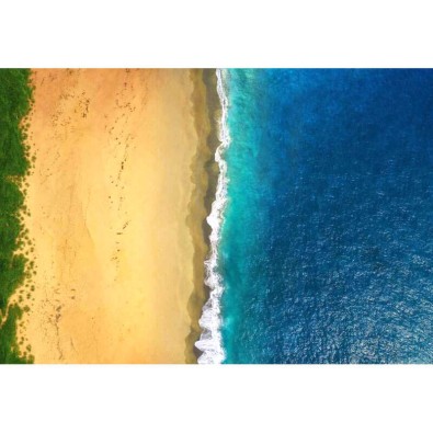 Kraken Wargames Gaming Mat: The Beach (92x92cm)