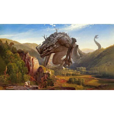 Kraken: Wargames Playmats - Kaiju Evening