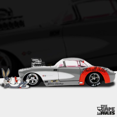 Looney Tunes 1967 Chevy Corvette (1:24) Looney Tunes 1967 Chevy Corvette (1:24)