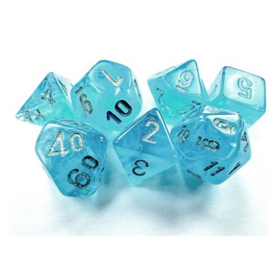 Luminary Mini-Polyhedral Sky/silver 7-Die set Luminary Mini-Polyhedral Sky/silver 7-Die set