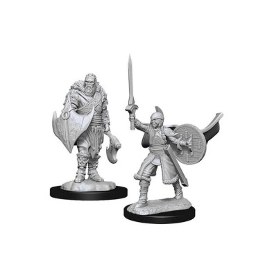 Magic the Gathering Unpainted Miniatures: Figure #5 Magic the Gathering Unpainted Miniatures: Figure #5