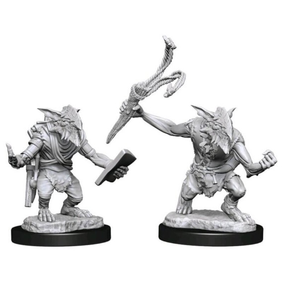 Magic the Gathering Unpainted Miniatures: Goblin Guide & Goblin Bushwhacker