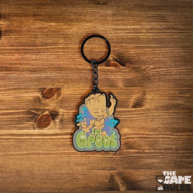 Marvel: Groot - Λαστιχένιο Μπρελόκ