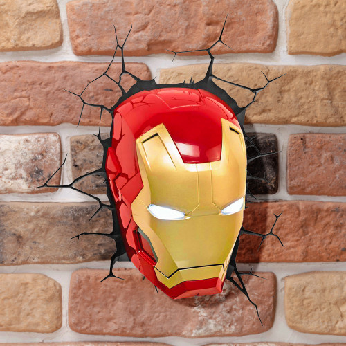 Marvel: Iron Man - 3D Φωτιστικό Τοίχου