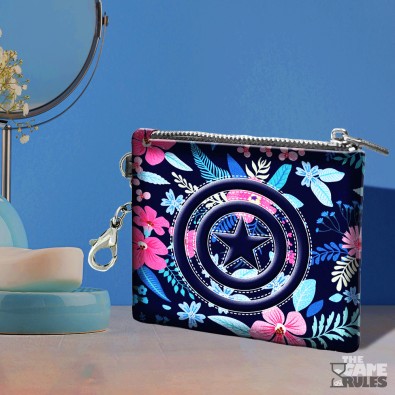 Marvel Bloom Captain America - Card Holder / Μίνι Πορτοφόλι Marvel Bloom Captain America - Card Holder / Μίνι Πορτοφόλι