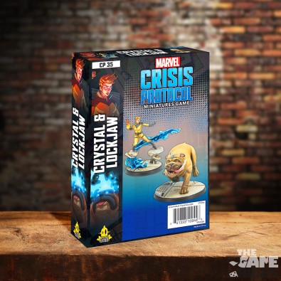 Marvel: Crisis Protocol Miniatures Game: Crystal & Lockjaw (Exp) Marvel: Crisis Protocol Miniatures Game: Crystal & Lockjaw (Exp)