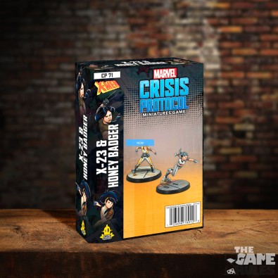 Marvel Crisis Protocol: X-23 & Honey Badger (Exp) Marvel Crisis Protocol: X-23 & Honey Badger (Exp)