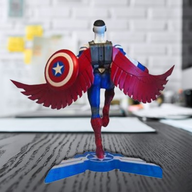 Marvel Gallery - Captain America Sam Wilson PVC Figure Marvel Gallery - Captain America Sam Wilson PVC Figure