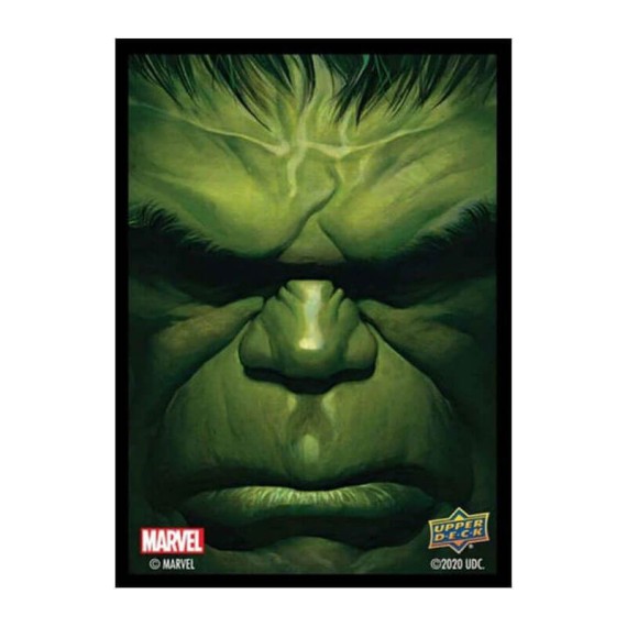 Marvel Card Sleeves - Hulk (65 Sleeves)