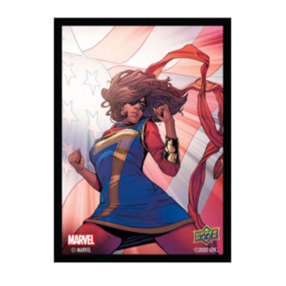 Marvel Card Sleeves - Ms. Marvel (Kamala Khan) (65 Sleeves)