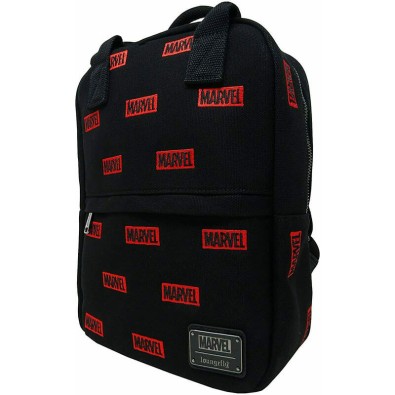 Marvel: Logo Allover - Print Canvas Mini Σακίδιο Πλάτης (Backpack) Marvel: Logo Allover - Print Canvas Mini Σακίδιο Πλάτης (Backpack)