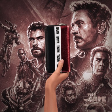 Marvel - AOP Zip Around Γυναικείο Πορτοφόλι