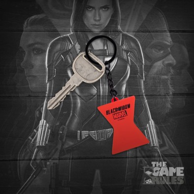 Marvel - Black Widow - 3D Λαστιχένιο Μπρελόκ