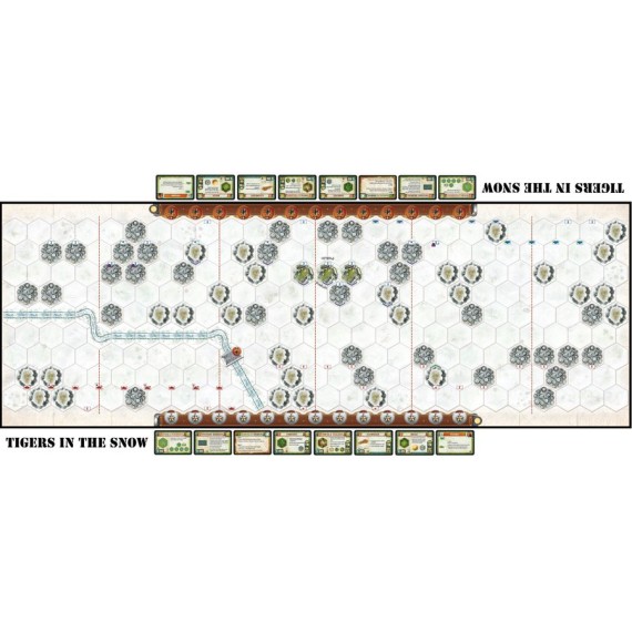 Memoir '44 - Battle Map 2 Tigers in the Snow (Exp)