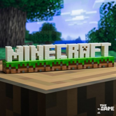 Minecraft Logo - Φωτιστικό Minecraft Logo - Φωτιστικό
