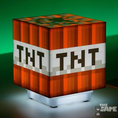 Minecraft TNT - Φωτιστικό με Ήχο Minecraft TNT - Φωτιστικό με Ήχο