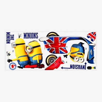 Minions: Η Ταινία - Αυτοκόλλητο Τοίχου Minions: Η Ταινία - Αυτοκόλλητο Τοίχου