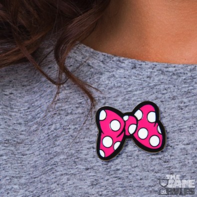 Disney: Minnie Mouse Φιόγκος - Μεταλλική Καρφίτσα Disney: Minnie Mouse Φιόγκος - Μεταλλική Καρφίτσα