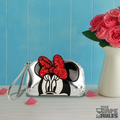 Disney: Minnie Silver Wristlet - Τσάντα χειρός Disney: Minnie Silver Wristlet - Τσάντα χειρός