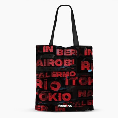 Money Heist: Cities - Τσάντα Χειρός Money Heist: Cities - Τσάντα Χειρός