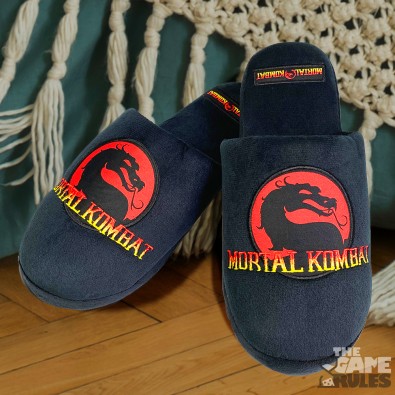 Mortal Kombat: Dragon Logo - Παντόφλες (42-45) Mortal Kombat: Dragon Logo - Παντόφλες (42-45)
