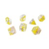 Neutron Dice Yellow (7 Dice Set)
