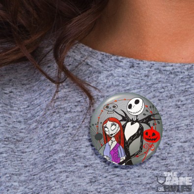 Nightmare before Christmas: Jack & Sally - Κονκάρδα Nightmare before Christmas: Jack & Sally - Κονκάρδα