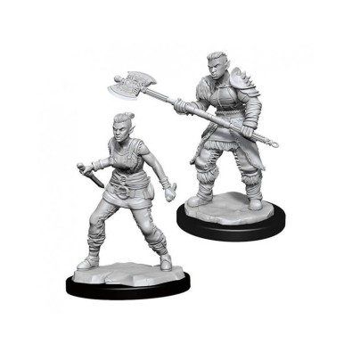 D&D Nolzur's Marvelous Miniatures - Orc Barbarian Female D&D Nolzur's Marvelous Miniatures - Orc Barbarian Female