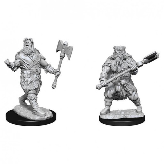 D&D Nolzur's Marvelous Miniatures: Human Barbarian Male