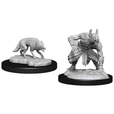 D&D Nolzur's Marvelous Miniatures: Jackalwere & Jackal D&D Nolzur's Marvelous Miniatures: Jackalwere & Jackal