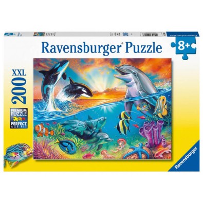 Ocean Dwellers Children's Puzzle - 200pc XXL Ocean Dwellers Children's Puzzle - 200pc XXL