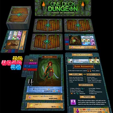 One Deck Dungeon: Abyssal Depths (Exp)