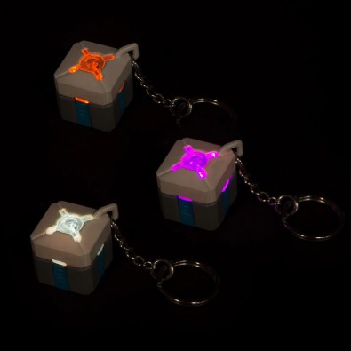 Overwatch: Loot Box - Light-Up Μπρελόκ Overwatch: Loot Box - Light-Up Μπρελόκ