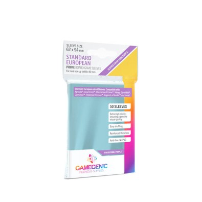 PRIME Standard European-Sized (62x94mm) (50 Sleeves)