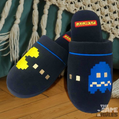 Pac-Man vs Ghost - Μαύρες Παντόφλες (42-45) Pac-Man vs Ghost - Μαύρες Παντόφλες (42-45)