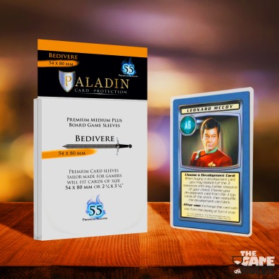 Paladin Sleeves - Bedivere Premium Medium Plus 54x80mm (55 Sleeves)