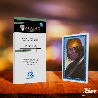 Paladin Sleeves - Beorn Premium Specialist D 68x120mm (55 Sleeves)