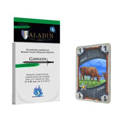 Paladin Sleeves - Gawain Premium Standard American 57x89mm (55 Sleeves)